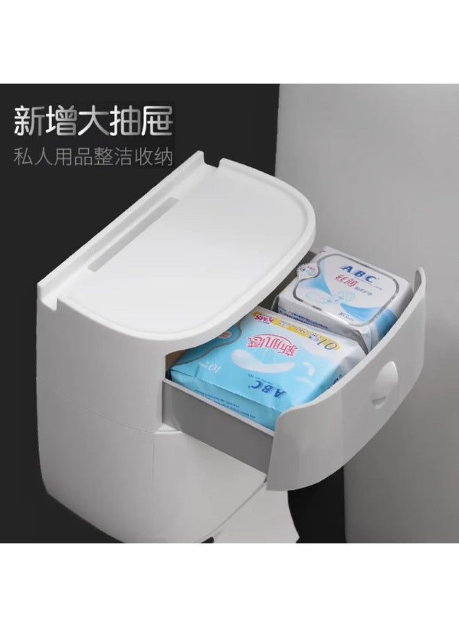 Multifunctional Waterproof Toilet Paper Holder - Image 5